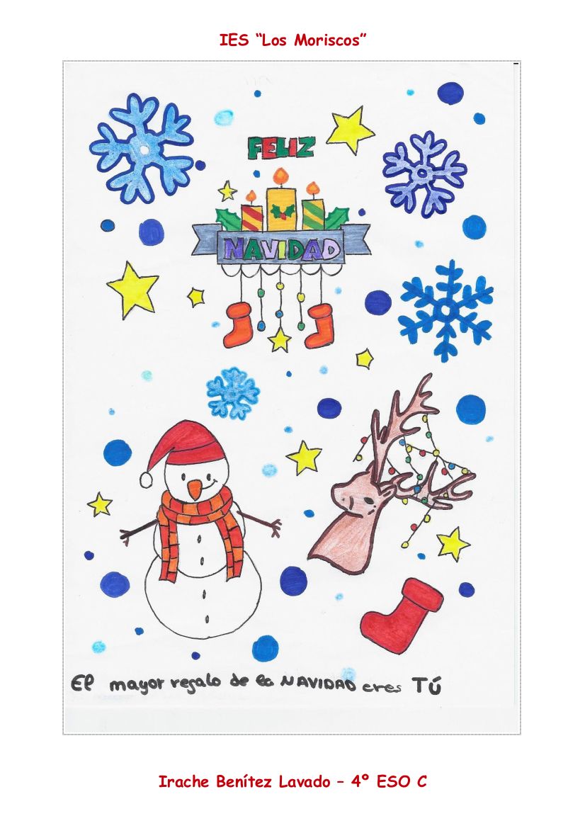 CHRISTMAS IES LOS MORISCOS 2021