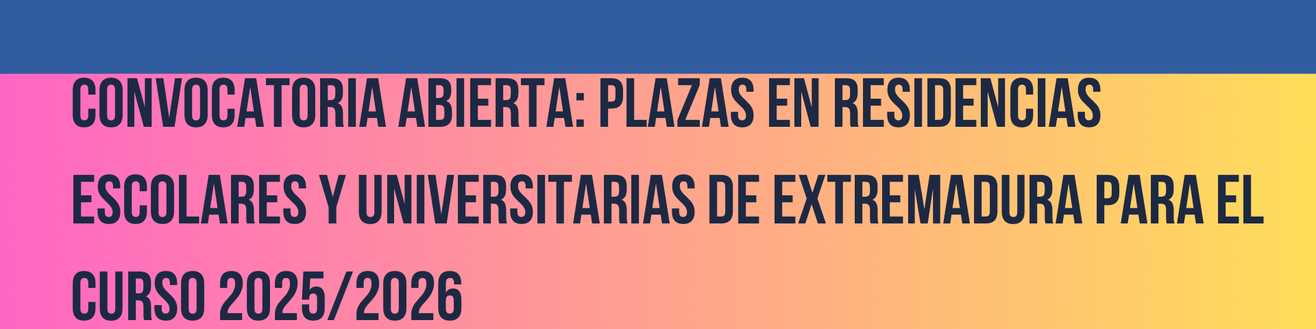Ayudas para residencias