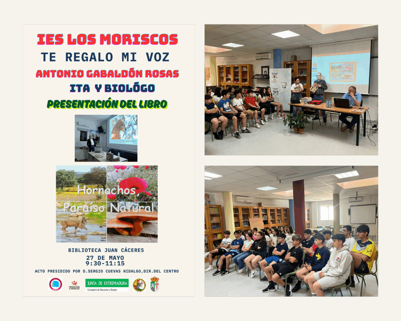 Presentacion del libro de Antonio Gabaldón